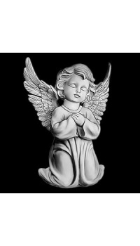 Ангел с закрытими глазами на памятник 